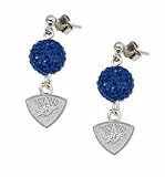 Oklahoma City Thunder Ovation Crystal Earrings
