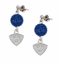 Oklahoma City Thunder Ovation Crystal Earrings