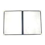8X11 Green Sewn Menu Cover (06-0677)