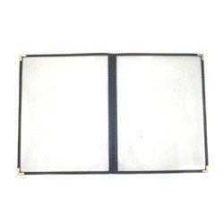 coffee bean menu-8X11 Green Sewn Menu Cover (06-0677) Images
