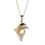 9ct Diamond Dolphin Pendant G2221962