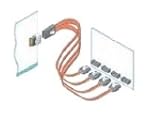 Adaptec Kabel/Int mSASx4 to 4SATAx1 1m R