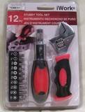 12 Piece iWork Stubby Tool Set