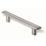 Dots & Stripes 68-120 162mm cc:128mm Pull Zn21-Fine Brushed Nickel ()