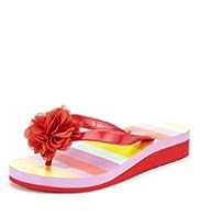 Floral Corsage Wedges