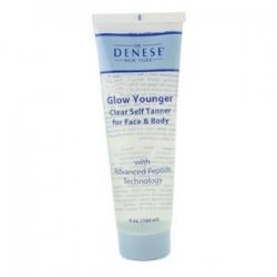Glow Younger Clear Self Tanner For Face & Body - 180G/6Oz