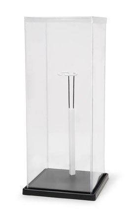 Display Case for Doll or Collectibles, 17-3/4 tall-image