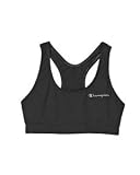 Champion Brand Cotton/Poly/Lycra Blend Sports Bra - Black