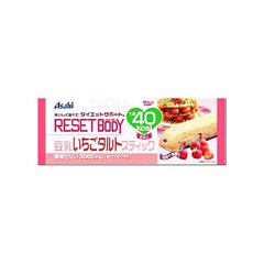 【アサヒフードアンドヘルスケア】リセットボディ 豆乳いちごタルトスティック 9袋セット 2本入り×9袋