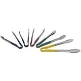 Update International TOPP-12GR 12 in. Green Handle Spring Tongs