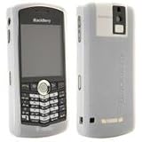 T-Mobile White Skin for Blackberry 8100 Cellular Phone
