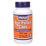 BEE POLLEN 500mg - 100 CAPS., (Now Food)