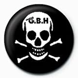 ロック:グッズ『G.B.H.』缶バッジ