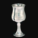 Pewter Goblet. Can be personalised with up to 50 characters/letters