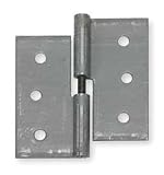 Battalion 3HUG8 Hinge, Lift-Off, Left Hand, 21/2X21/2In