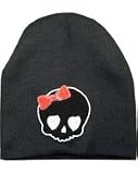 Outer Rebel Fashion Beanie- Skull with Bow Patch