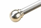 Nickel Ball Drapery Rod - 60–108"