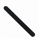 Flowery Black Beauty Emery Board 7 180/180 / 40 Count