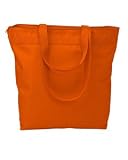 Large Zip Top Tote