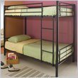 Coaster Denley Metal Bunk Bed in Black Finish