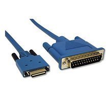 Cables To Go 25262 Cisco Compatible DTE 26-pin DB25 Male Smart Serial Cable, Blue (10 Feet/3.04 Meters)