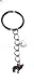 Bella's Bracelet Style Keyring - Twilight Inspired Gift - Wolf Charm - Heart Crystal - Edward's Gift to Bella - Jacob's Gift to Bella