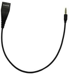 Mobile Center Headset Quick Disconnect Cord for LG and Samsung