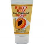Burt's Bees Deep Pore Scrub, Peach & Willowbark, 4 oz.