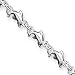 Sterling Silver Fancy Dolphin Bracelet - 7 Inch - Lobster Claw - JewelryWeb