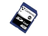 Gateway 4GB Hi-speed 150X Secure Digital Card Sd