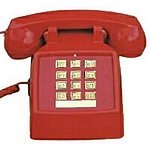 Cortelco Kellogg 2500 Desk Mount Phone With Telephony Cords Rd with Vol Cntrl