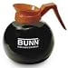 12 Cup Decaffeinated Decanter, Clear/Orange