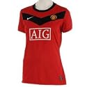 Nike Manchester United Home Ladies Shirt 2009 2010