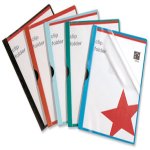 5 Star Office Clip Folder 6mm Spine for 60 Sheets