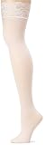 Leg Avenue Women's Sheer Lace Top Stockings with Back Seam #1101