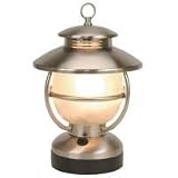 Vector Indoor/Outdoor Rechargeable Lantern ,Silver Finish, - VEC1376SL