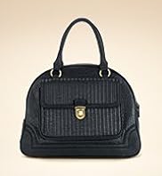 Limited Collection Textured Push Lock Bugatti Bag
