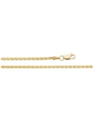 2.5 mm Solid, Wheat Chain 14K Yellow 7 Inch Ch118