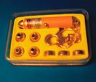 Set of 12- 5 Head Laser Pointers KeyChain