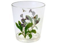 Corelle Coordinates Camellia 14 Ounce Acrylic Glasses, Set of 6