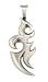 BICO AUSTRALIA JEWELRY (E118) FORTE - GREATNESS & MIGHT - Comes with a Generic 18 inch (to 20in) Adjustable 4mm Black Rubber Necklace.