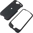 HTC Google Nexus One Black Rubber Feel Hard Case Cover w/Belt Clip