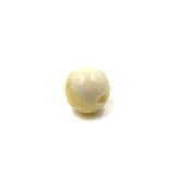 Genuine Baltic Butterscotch Amber Drilled Bead, 6mm