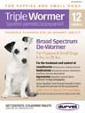 Triple Puppy and Small Dog Wormer Size: 12 Count