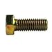 7/8-9 x 2 1/4 Hex Head Cap Screws, Steel Grade 5, Zinc Yellow Plating (Quantity: 70 pcs) - Coarse Thread UNC, Fully Threaded, Length: 2 1/4 Inch, Thread Size: 7/8 Inch
