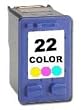 HP - No. 22 Compatible Color Ink Cartridge (c9352a). Compatible HP Models: Deskjet: 3747, 3910, 3915, 3930, 3940, D2330, D2360, F380, Fax 1250, Officejet 4315, PSC: 1410.
