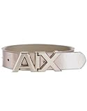 Armani Exchange - Armani Exchange Logo Hinge Belt