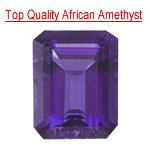 2.47 Cts of 10x8 mm Emerald Loose Amethyst ( 1 pc set ) Gemstone