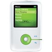 Childrens Toyshop  Electronics : Creative ZenV Plus 2GB MP3 Player FM Radio White/Green