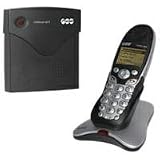 Auerswald comfortel 900 Schnurlos Systemtelefon Basis+Mobilteil schwarz/silber